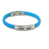 Alloy silicone bracelets hardware bracelet