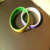 promotion silicone wristband with different color