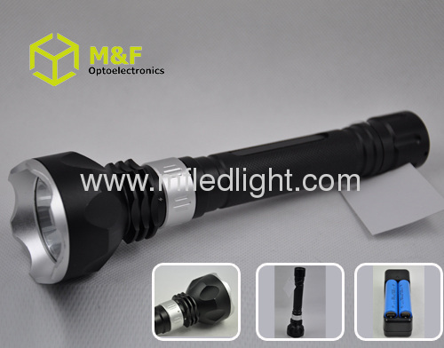 Cree xml t6 diving led flashlight rechargeable