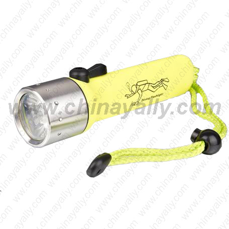 LED diving flashlight