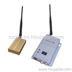 1.2GHz 1200mW audio video wireless transmitter receiver