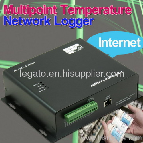 Multipoint Temperature Ethernet Monitoring System