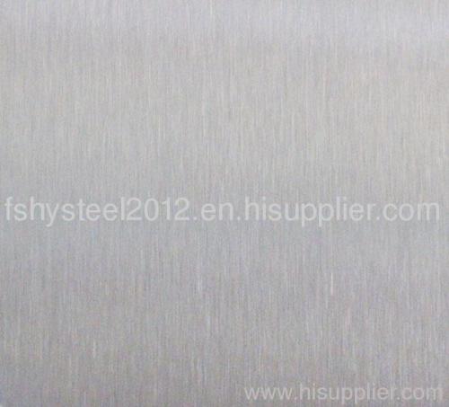 Stainless steel frosted plate