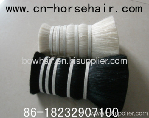 black dyed goat hair for brush making