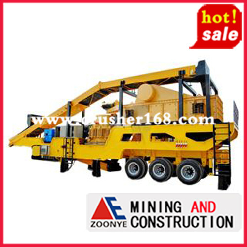 Stable performance mobile cone crusher