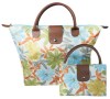 Oxford fabric folding shopping bag