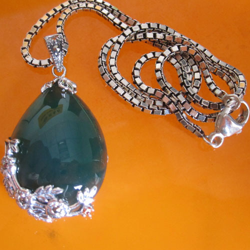 fashion 925 Thai silver pendant necklace,Thai silver jewelry