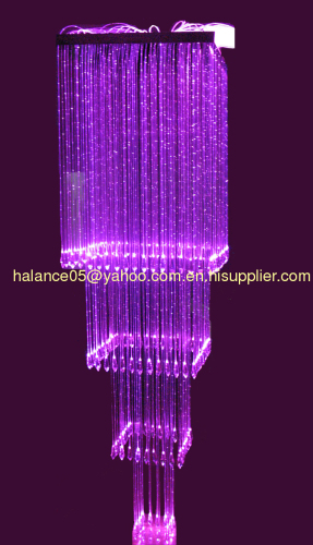 Crystal Optic Fibre Chandelier for home ceiling