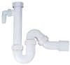 Cheap White PP Siphon Pipe Waste Trap Factory