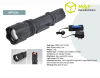 High power cree xml t6 led zoom flashlight with focus adjustable led