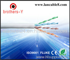 Indoor/outdoor utp ftp sftp cat5e lan cable 24awg