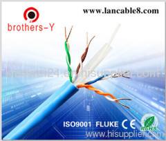 Indoor cat6 UTP lan cable work datapass 100-180m