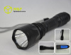 800lm cree led power style flashlight torch lights rechargeable 18650 battery