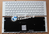 148793221 US laptop keyboard for SONY EB white
