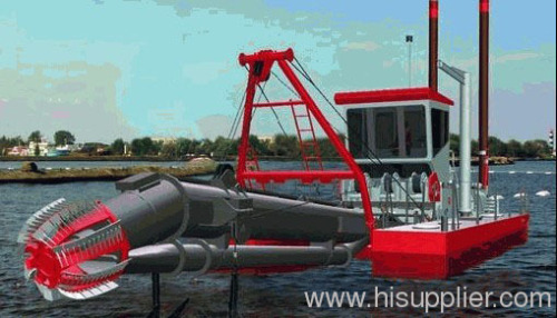The Cutter Suction Dredger Exporting to Japan