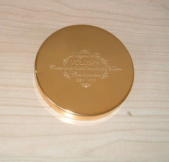 candle metal lid