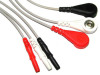 DIN 3LD SNAP ECG CABLE