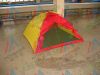 1029 red and yellow travel tent