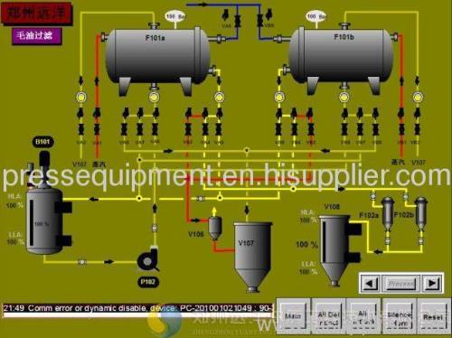Oil Workshop Automatic Control System Installation
