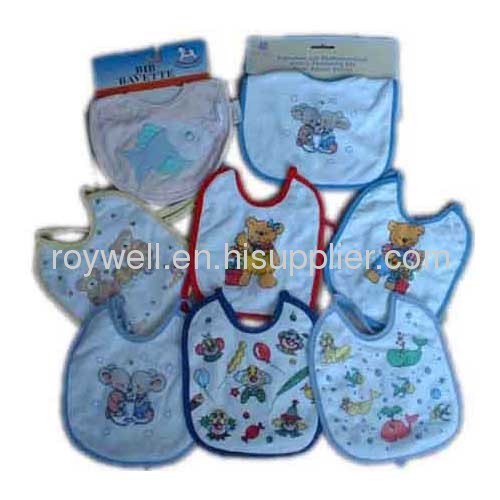 Cute easy washable baby bib