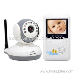 2.4GHz digital 2.5 inch screen wireless 2 way talk baby monitor