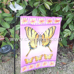 butterfly garden flag