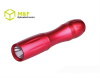 Pocket mini led flashlight high power 0.5W red led aluminum torch