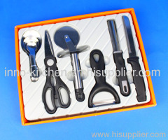 9-pieces stainless steel kitchen tools set