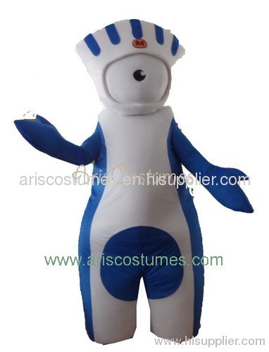 2012 London Olympic mascot Mandeville costume advertising mascot customized