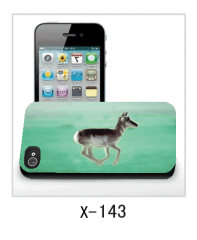 Running sheep 3d picture of iPhone case,pc case rubber coated,multiple colors avaiable