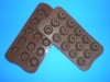 2012 new arrival donut shaped silicone chocolate molded ice mold