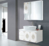 White bathroom cabinets| Corner bathroom cabinets China manufacturer| Modern bathroom cabinets