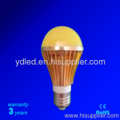 5W dimmable led bulb