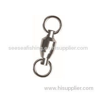 Terminal fishing accessories carp fishing tackle Ball Bearing Swivel with split ring