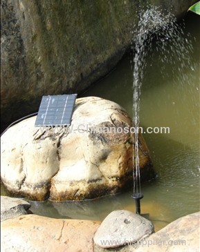 Fountain Solar Energy Water Pump 7V 1.12W 150L/H 115*115*50mm
