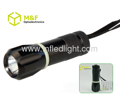 battery 1W high power led flashlight handy torch