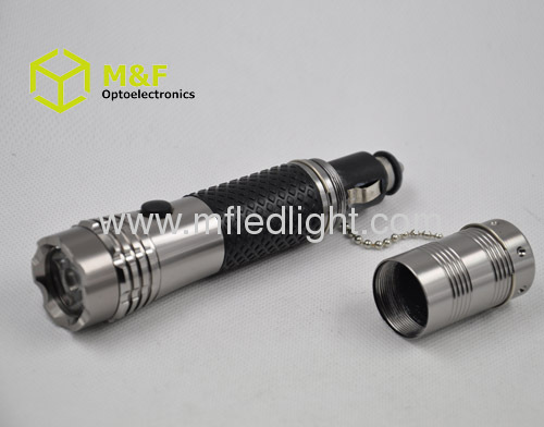 High Power LED Flashlight of car rechargeable led cigarette torch