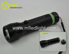 Portable 3W led aluminum flashlight high power torch led