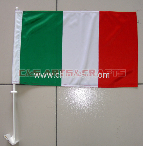 Custom Italy Car flag