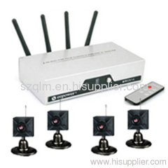 2.4 GHz wireless camera security system