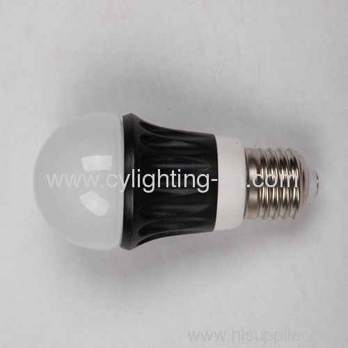 4W Φ50mm×103mm Die-casted Aluminum Global Shape E27 LED Bulb Light