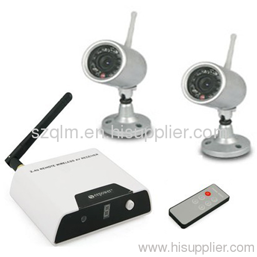 2.4GHz wireless security camera systems