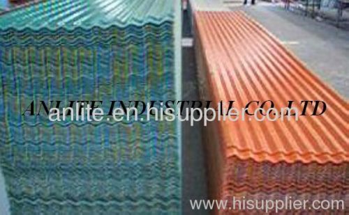 FRP transparent roofing tile for steel structure with competitive price