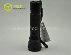 3-modes 1W LED Flashlights portable alumunim torch light