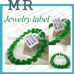 Custom High quality jewelry labels,Vinyl Jewelry Stickers for price or barcode,Jewelry Labels