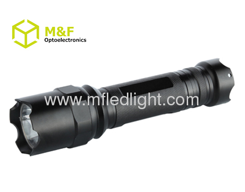 smart 3 watt LED flashlight aluminum high power torch lamp