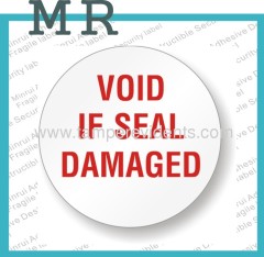 Tamper Proof Single Sided Security Seals