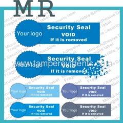 Warranty Tamper Proof Security Labels