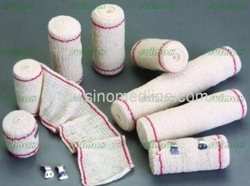 Red (Blue) Thread Elastic Crepe Bandage