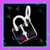 Vnistar handbags shaped silver plated charms UC289